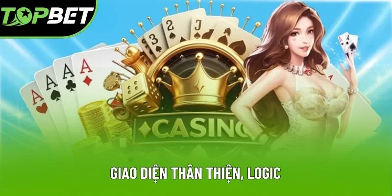 Giao diện thân thiện, logic Giao diện thân thiện, logic