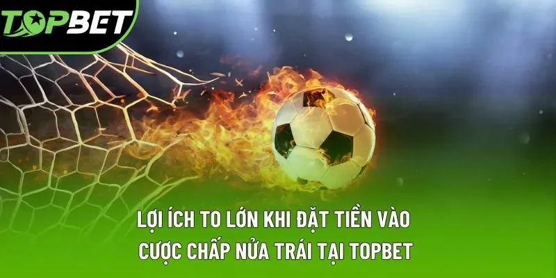 Lợi ích to lớn khi đặt tiền vào cược chấp nửa trái tại Topbet Lợi ích to lớn khi đặt tiền vào cược chấp nửa trái tại Topbet