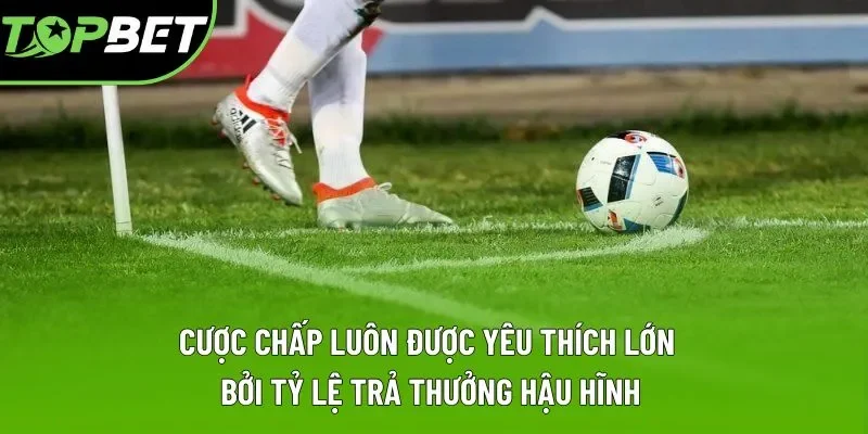 Cược chấp luôn được yêu thích lớn bởi tỷ lệ trả thưởng hậu hĩnh Cược chấp luôn được yêu thích lớn bởi tỷ lệ trả thưởng hậu hĩnh