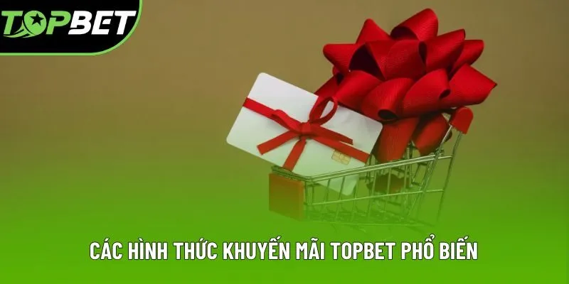 Các hình thức khuyến mãi Topbet phổ biến Các hình thức khuyến mãi Topbet phổ biến