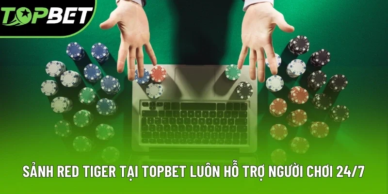 Sảnh Red Tiger tại Topbet luôn hỗ trợ người chơi 24/7 Sảnh Red Tiger tại Topbet luôn hỗ trợ người chơi 24/7