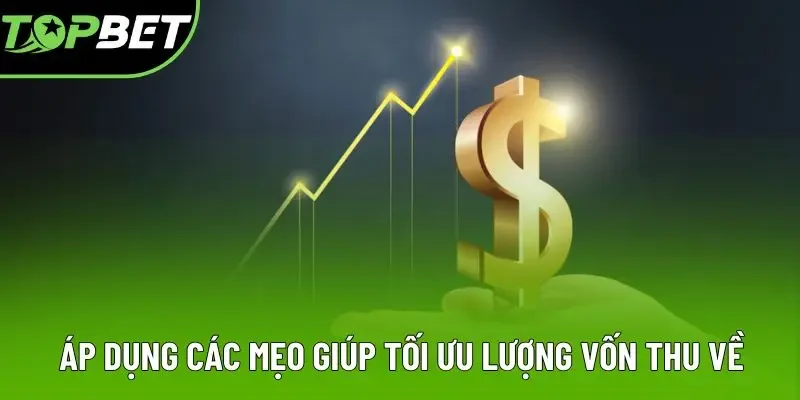 Áp dụng các mẹo giúp tối ưu lượng vốn thu về Áp dụng các mẹo giúp tối ưu lượng vốn thu về