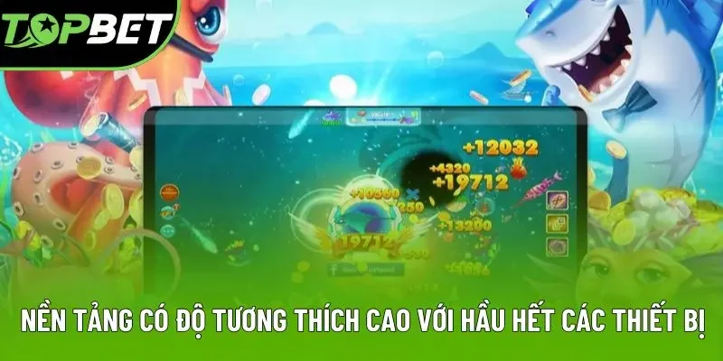 Nền tảng có độ tương thích cao với hầu hết các thiết bị Nền tảng có độ tương thích cao với hầu hết các thiết bị