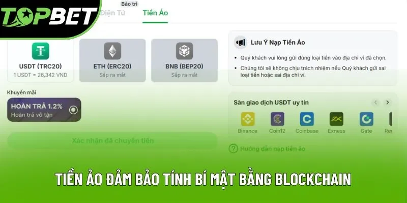 Tiền ảo đảm bảo tính bí mật bằng Blockchain Tiền ảo đảm bảo tính bí mật bằng Blockchain